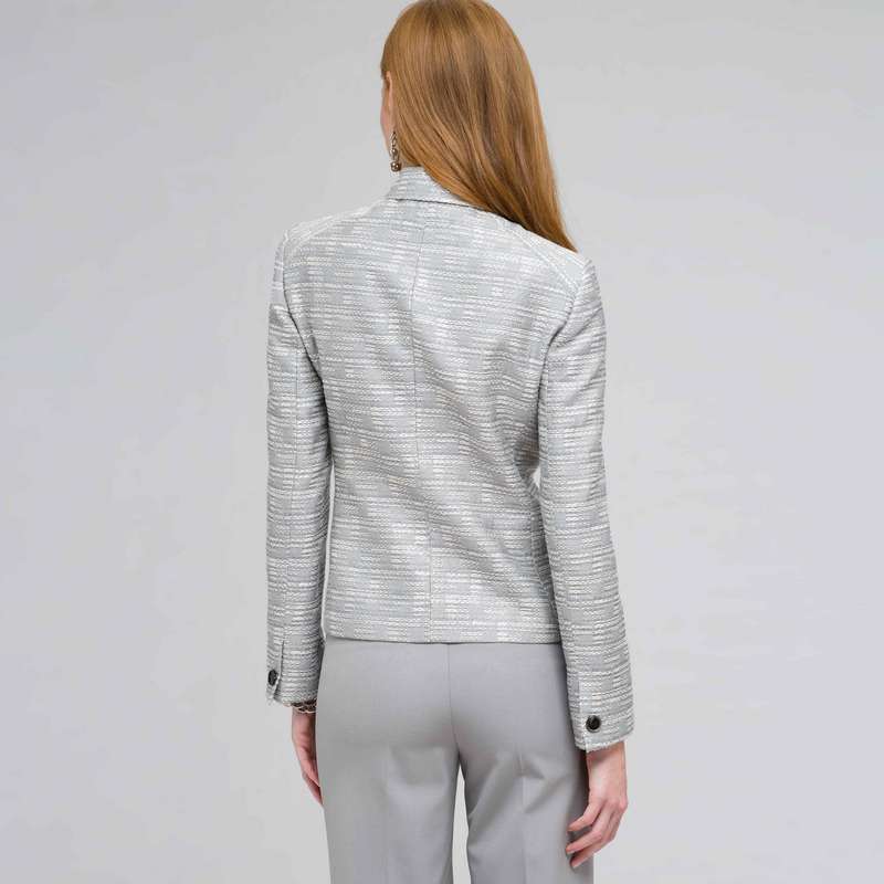 Notch Collar Jacket, Slate Multi, large image number 1