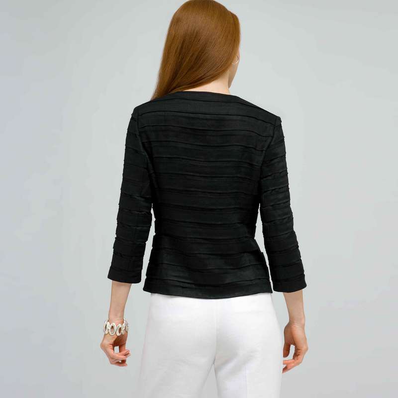 Pleated Jacket., , large image number 1